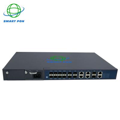 China FTTX Factory Price Fiber Equipment Uplink Port Support 10G SFP+ 8 PON Gpon OLT Ports for sale