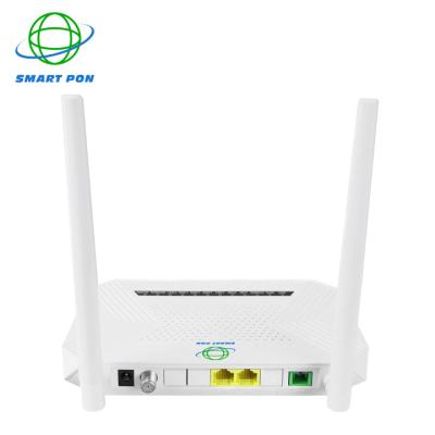 China Brand New Original FTTH WiFi Router Equipment GEPON XPON 1GE+1FE ONU With Catv Port for sale