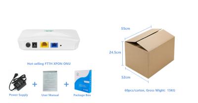 China FTTH Epon Gpon Ont Dual Mode Single Port Xpon Onu For Fiber Optic Network STR5001X for sale