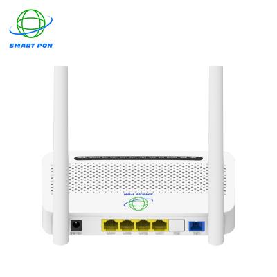 China FTTH Shenzhen Factory 1Ge+3Fe Gpon Wifi Onu Beacon Router Xpon Dual Mode Onu for sale