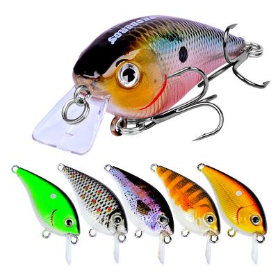 China Fishing For Lure Realistic Hard Lure 55mm 6g Squarebill Wobbler Crankbait Freshwater Fishing Lure Y0SB109 for sale