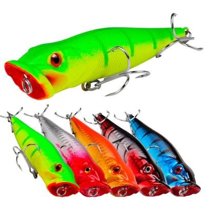 China Hard Lure 90mm 11.5g Topwater Spectrum Fishing Lures Sea Bass Fish Fresh Water Fishes Baits Y0SB112 for sale