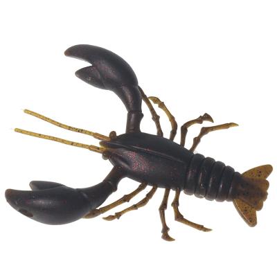 China Large Soft Lure 5.5' PVC Lobster 1.6oz Glowing Fishing Bait Soft Lures Sinking Saltwater Fishing Lure for sale