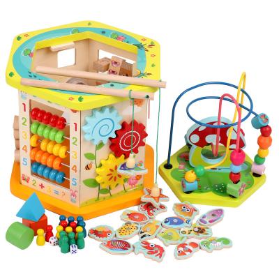 China Cooking Game Toys COMMIKI New Style Garden 5 In 1 Activity Cube Toy Manufacturers Early Educational Toys For Children for sale