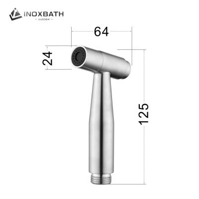 China With diverter toilet handheld bidet sprayer set stainless steel water flow control shattaf with bidet sprayer for control zu verkaufen