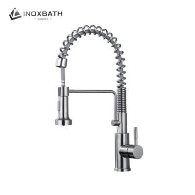 Китай Sense Faucets Hand Touch Sensor Faucet Pull Out Spray Head Stainless Steel Kitchen Sink Mixer Tap продается