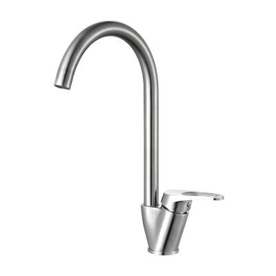 Китай Modern 360 Rotating Water Wash Spout Taps Single Hole Brass Chrome Kitchen Mixer Tap For Sink продается