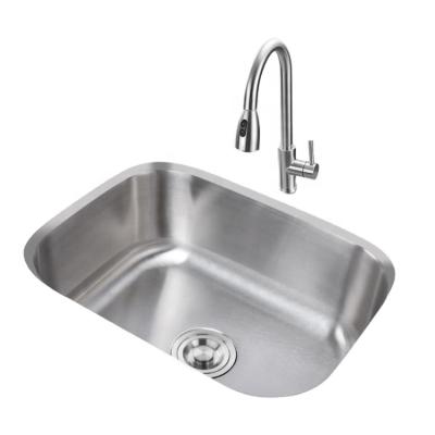 Китай Without SUS304 Rectangular Single Bowl Faucet CUPC Competitive Price Vegetal Large Single Drop In Kitchen Bedroom Sink продается