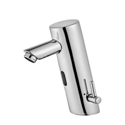 Китай American Bathroom Sanitary Simple Touchless Smart Touch Single Touch Sense Faucet Hole Sensor Automatische Tall Basin Faucet продается