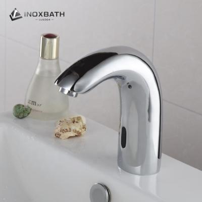 China OEM Modern Brand Automatic Infrared Motion Sensor Adapter Water Faucet Mixer Hand Washing Touchless Wash Sink Touch Basin Faucet for sale