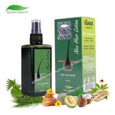 China Best Neo Loss Prevention Organic Herbal Hair Lotion Made In Thailand Anti Bald Hair Growth Spray Hair Serum for sale