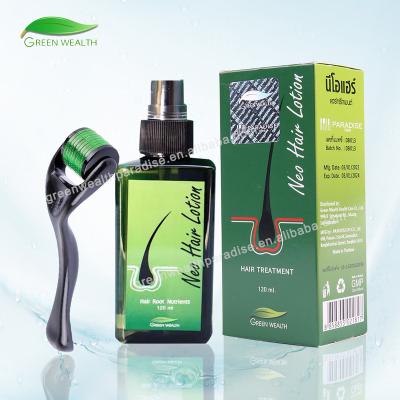 China Neo Loss Prevention Hair Lotion Green Wealth 120ML Made In Thailand Paradise Original Hair Growth Oil for sale