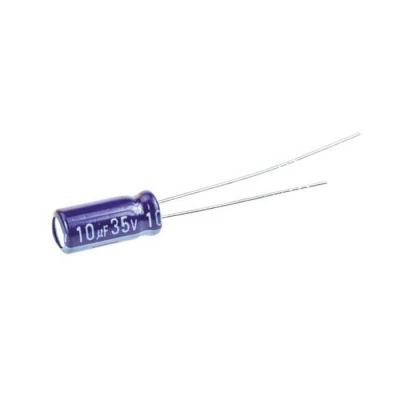 China ECA1VM100 10UF 20% General Purpose Aluminum Electrolytic 35V Capacitor for sale