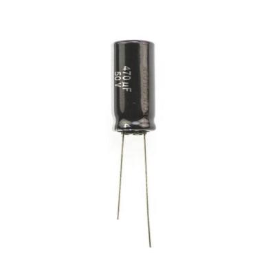 China ECA1HHG471 470UF 20% General Purpose Aluminum Electrolytic 50V Capacitor for sale