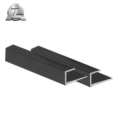 China Industries Powder Black Extruded J Channel Liner Aluminum Profile for sale