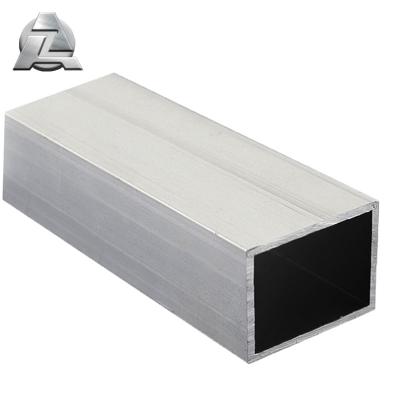 China Industry Competitive Price Dimension 1 x 4 Standard Aluminum Rectangular Extrusion Tube Profile for sale