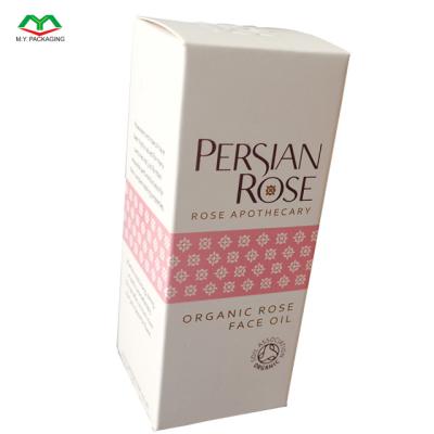 China Recyclable Printed Skincare Organic Argan Oil Packaging Box With Logo for sale