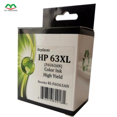 China Recyclable Custom Remanufactured Ink Packaging Box For HP Brother Canon Epson Dell Kodak for sale