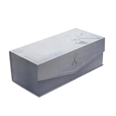 China Hot Selling Disposable Cardboard Drawer Blue Paper Gift Packaging Flip Box for sale