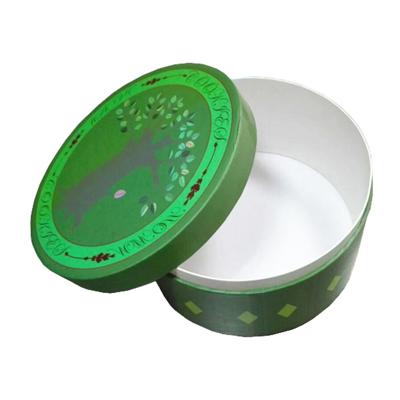 China Cylindrical Round Tea Gift Disposable Customized Paper Box For Cosmetics for sale