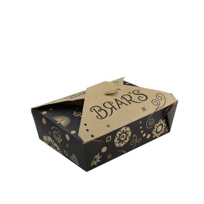 China Recycled Materials Food Packaging Pizza Box Custom Food&Beverage Box Chinese Take Out Box for sale