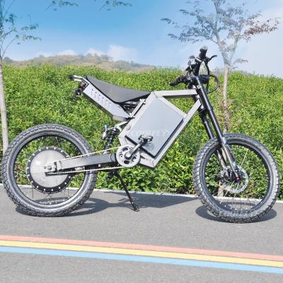 China Wholesale aluminum alloy 6061 Topsale China manufacture fatbike electrica 3000w 12000w stealth bomb stelth bomber 72v 15000w for sale