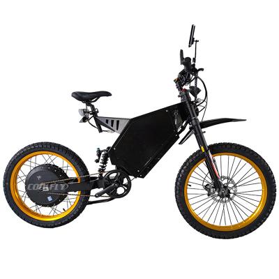 China Best quality fat tire 15000w 60ah 70ah 200a steel reinforced ebike from factory directly 26*4.0 KENDA fat quality with full suspension and QS 273 hub motor for sale