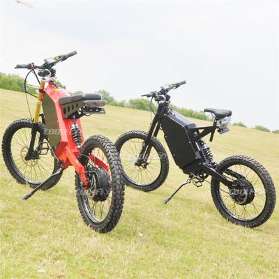 China Custom Hydraulic Ebike Reinforced 3000w 5000w 8000w 10000w 12000w 15000w 2000 ron disc brake big steel battery 72V 50AH e-bike enduro for sale