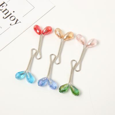 China Muslim U Clip Muslim Women's Long Scarf Fashion Scarf Women Hijab Safety Pins Crystal Brooch Pins for sale