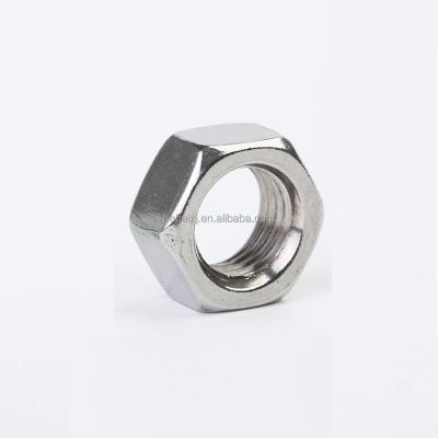 China Heavy industry hex nut stainless steel nut DIN934 hex nut price more favorable 304 316 201 in for sale