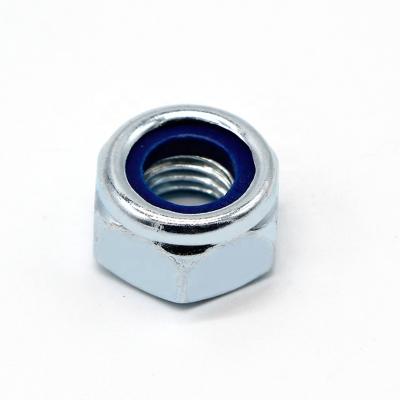 China Heavy Industry Bargain Price DIN 985 Nylon Hex Nut Anti-loosening Lock Nut, SUS304 316 Stainless Steel Hex Lock Nut for sale