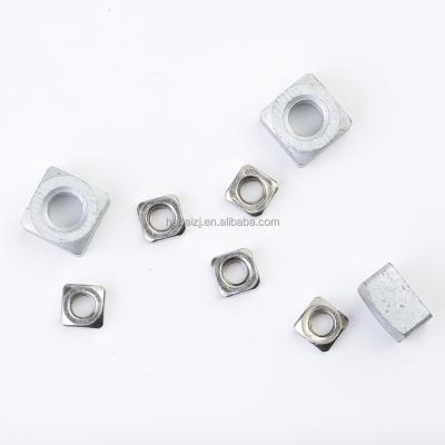 China DIN557 Heavy Industry Square Nut Stainless Steel Square Nut Nut OEM Customized for sale