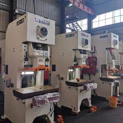 China Factory C-frame Fixed Bolster Press 60 Ton Punch Press Machine for sale