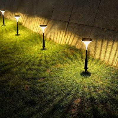 China Commercial Use Solar Powered 3 Light Model Out Pathway Garden Waterproof Bright LED Decorative Light for sale