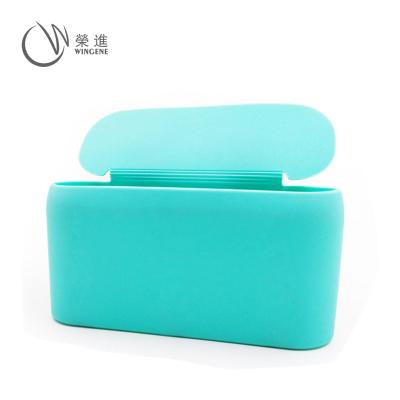 China Fashion Car Waste Bin Silicone Car Trash Viable Dust Bin For Sales Promotion for sale