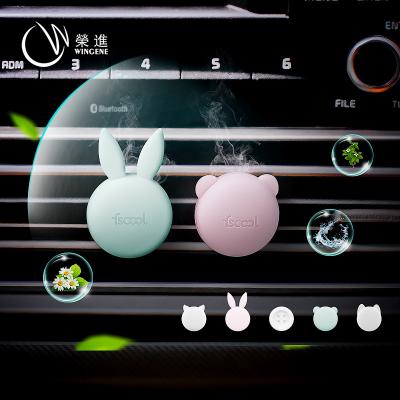 China Eco-friendly Car Air Freshener Comics Car Aromatherapy Vent Clip Car Air Freshener Car Perfume Diffuser for sale