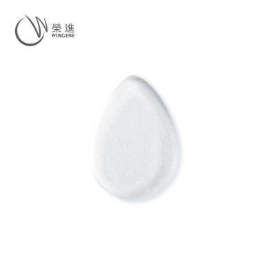 China Beauty Eco-friendly Clear Silicone Cosmetic Sponges Powder Puff Sponge Makeup Remover Silicone Sponge for sale