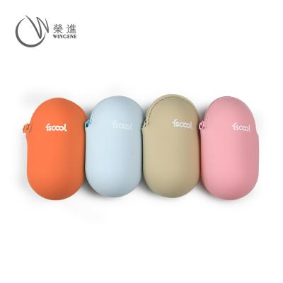 China Fashion Popular Mini Coin Purse Storage Bag Silicone Zipper Coin Purse Hot-selling Portable for sale