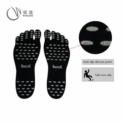 China Summer soft wholesale hot sale soft beach sand foot pad, swimming pool foot pad for sale