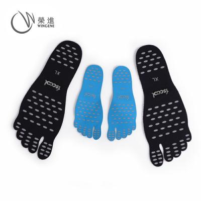 China Soft Anti-dirt Waterproof Comfortable Stick On Insoles Sprinkle Shoes Foot Pads For Summer Beach Vacation for sale