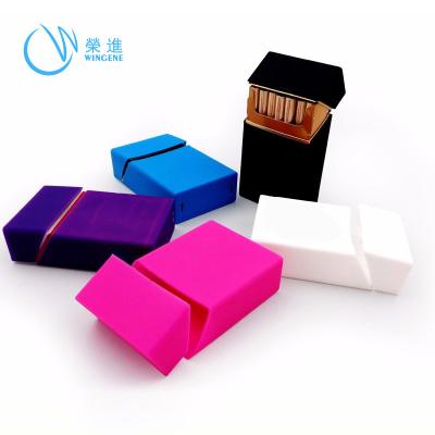 China Cigarette Storage Container/ Cigarette Box/ Cigarette Holder/Silicone Cigarette Holder for sale