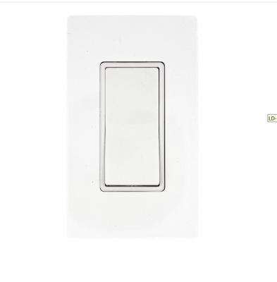 China 15A, American Decorums 120V/277V Rocker Switch, Electrical Wall Switch, Single Pole, Residential, White, UL/cUL Listed Ld-2001 for sale