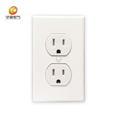 China 15A 125V Residential/General Purpose American Duplex Receptacle, Tamper-Resistant Plug/Unplug/Receptacle, UL for sale