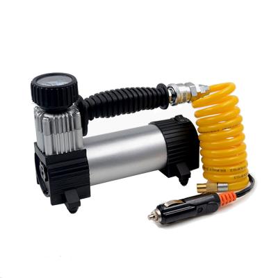 China DC 12V Mini Size Tire Inflator Machine Durable Quality 100psi 7bar Hand Hold Air Compressor for sale