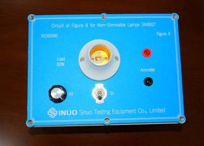 Chine IEC 62560 Clause 15 Circuit de la figure 8 Équipement d'essai à LED pour lampes non atténuées à vendre