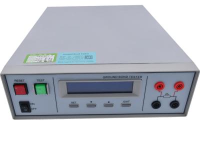 China IEC60950 Household Electronic Ground Bond Test Equipment Fuse 2-500mΩ for sale