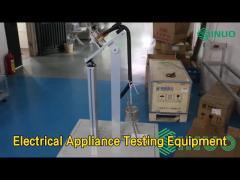 Flexing Resistance Electrical Appliance Testing Equipment 10r/Min For Hoses