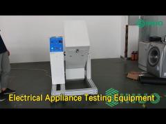 Drum Electrical Appliance Testing Equipment Impact 5rpm For Cleaner Head