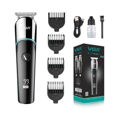 China VGR V-291 USB Cordless Hair Trimmer Outdoor Professional Rechargeable Electric Barber Hair Clipper For Men for sale