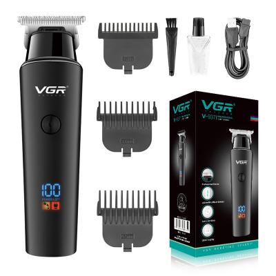 China VGR V-937 Outdoor Professional Electric Hair Trimmer Barber Hair Clipper Cordless Cutting Machine for Men and Kids for sale